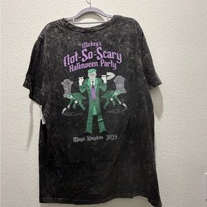 2025 Disney Mickey’s Not So Scary Halloween Party Shirt  Haunted Mansion Groom
